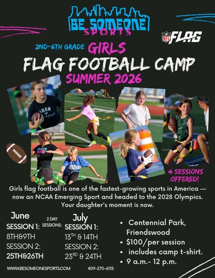 Girls Flag Football Camp · Session 1